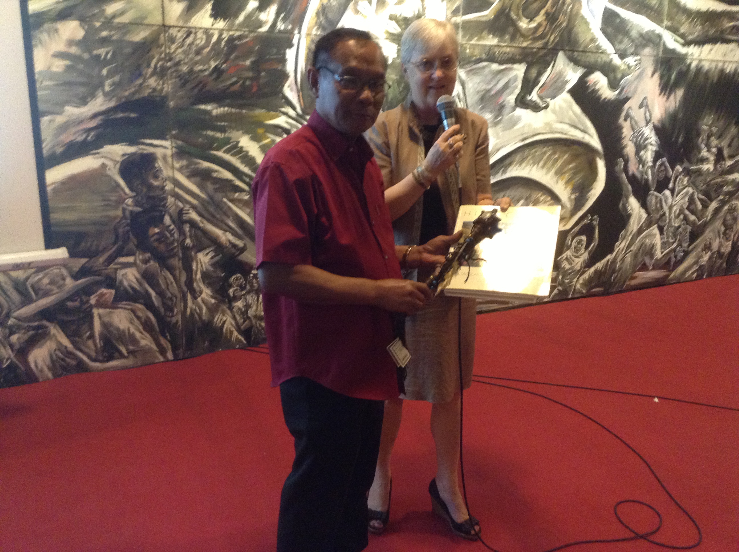 Nancy Bolt and Rodolpho Tarlit