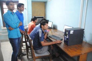 Computer room at the university