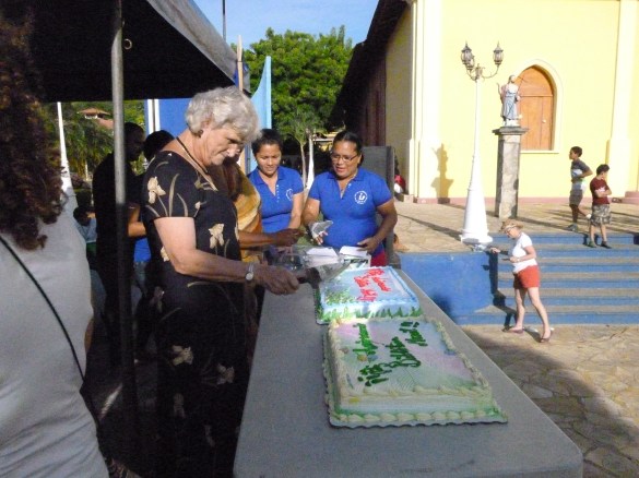 In celebration of the 14th anniversary celebration of the San Juan del Sur Biblioteca Movil